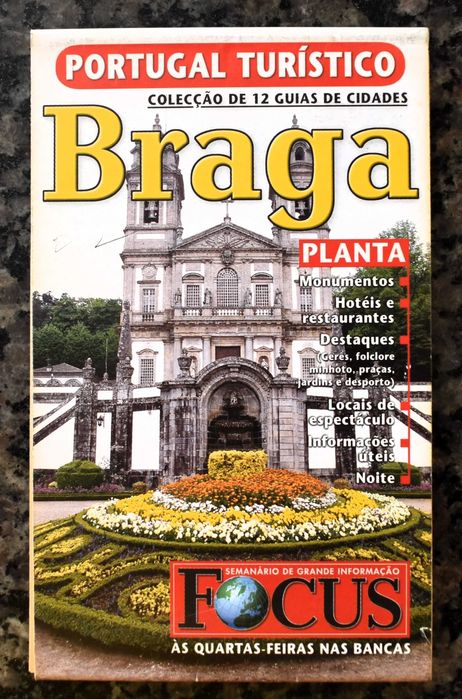 Portugal Turístico (Guias de Braga, Vila Real, Tomar e Lisboa)