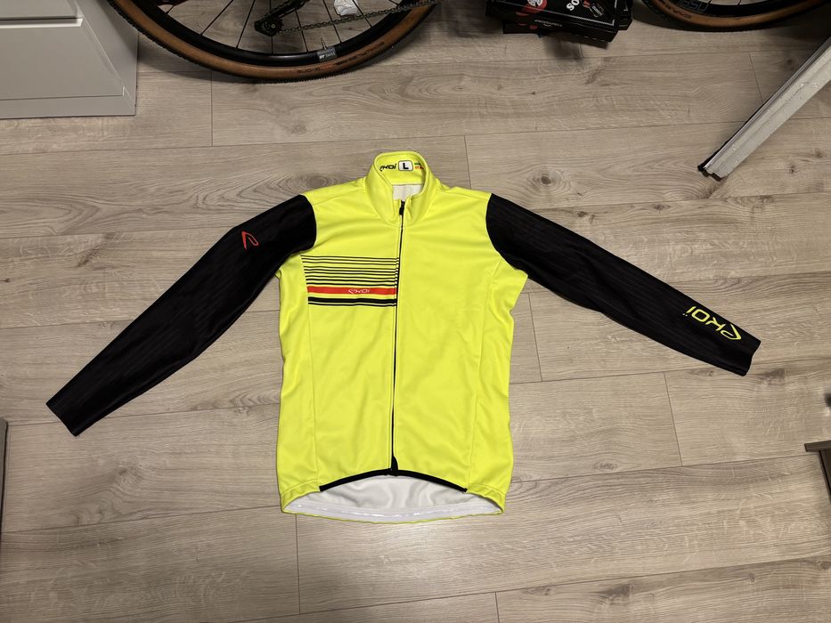 Kurtka rowerowa zimowa ekoi