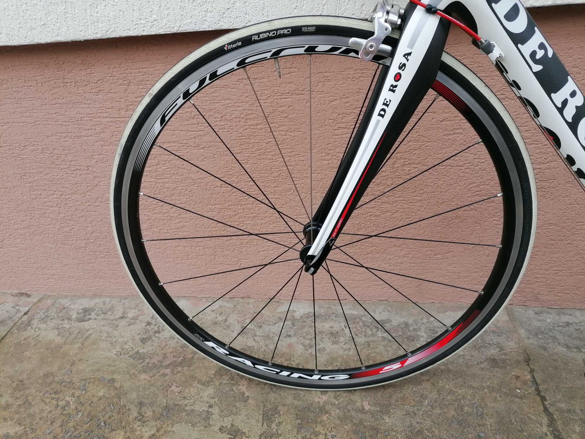 WYPRZEDAŻ - rower szosowy De Rosa, full carbon, Athena 11s