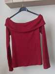 Sweter M 38 Stradivarius bordowy