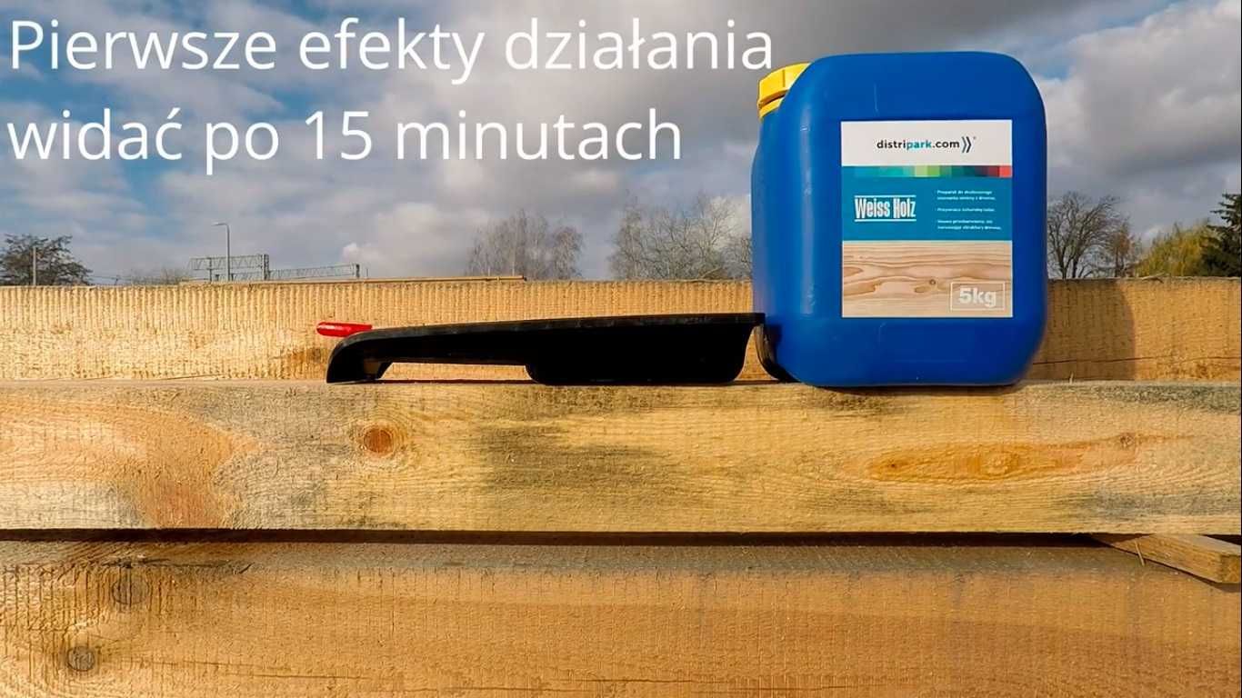 Preparat na siniznę drewna Weiss Holz 5kg skuteczny