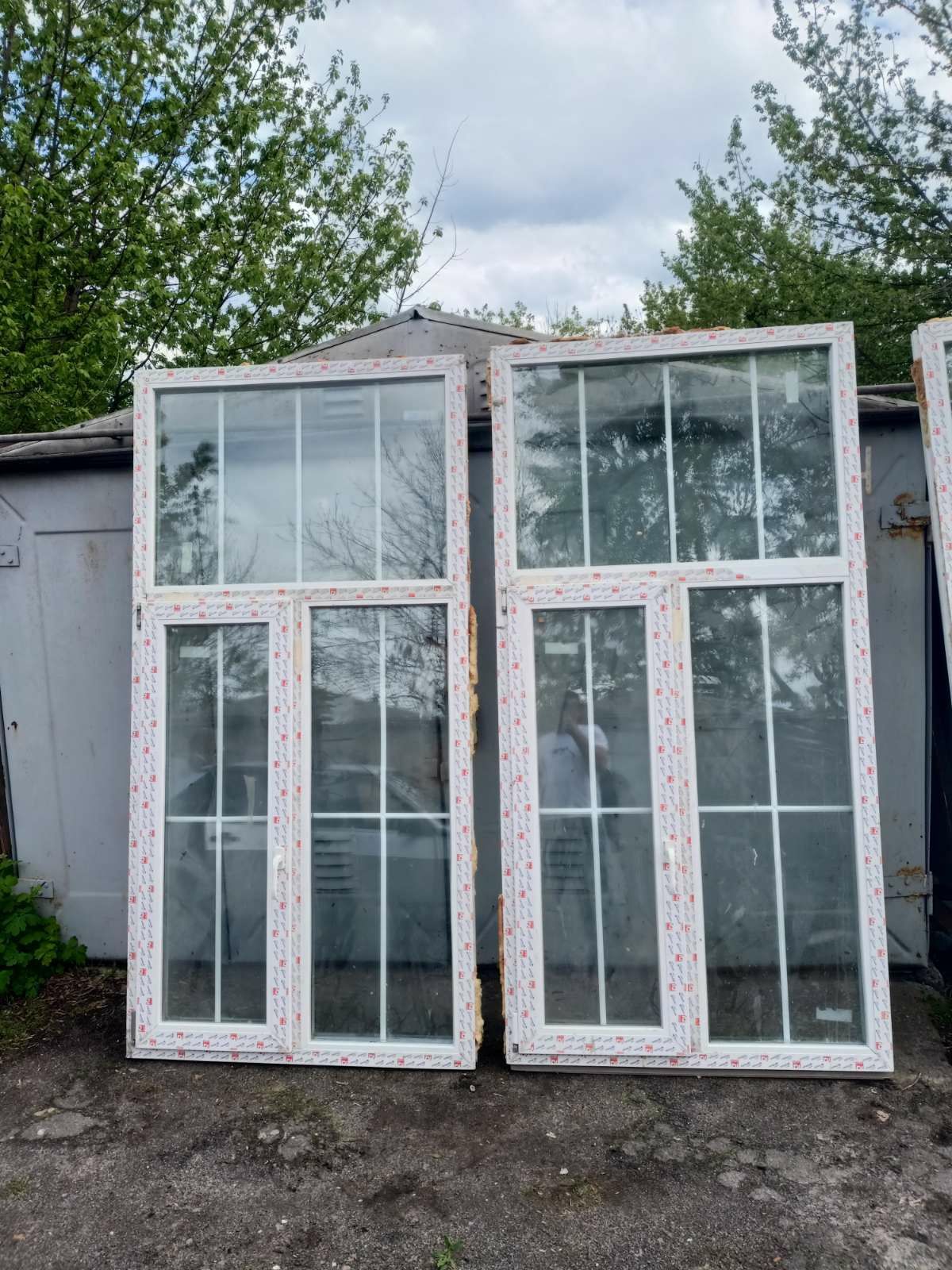 Пластиковые окна1,10x2,20