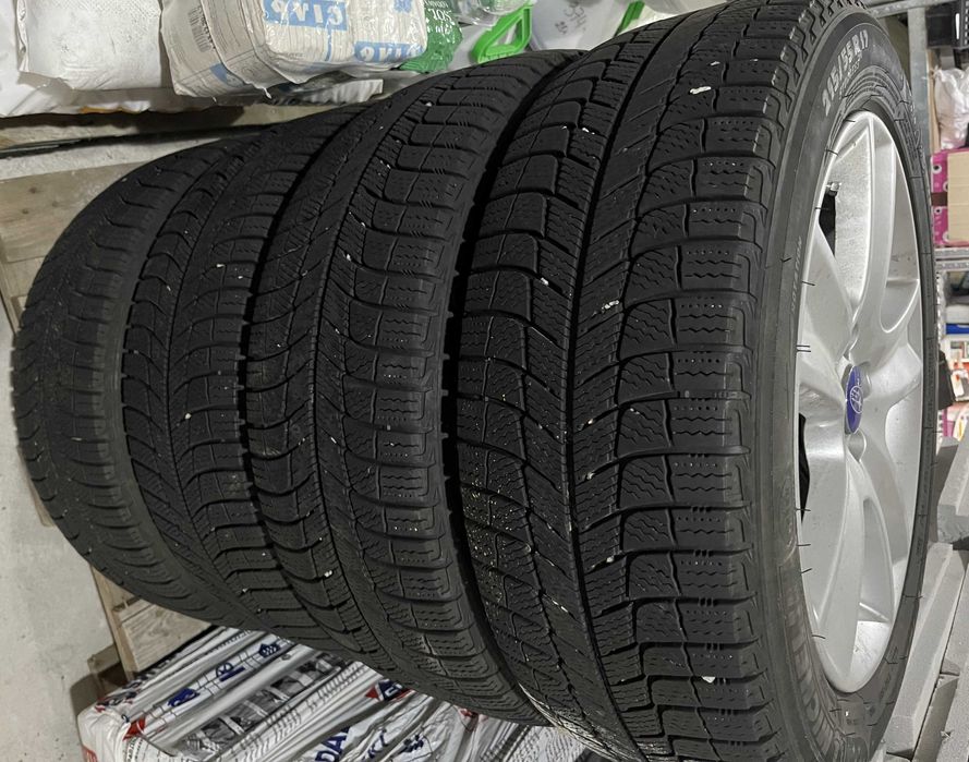 Диск+резина 17*7jj оригинал, 215*55*R17 Michelin X-Ice Snow 215/55 R17