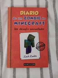 Livro diário de um zombie Minecraft