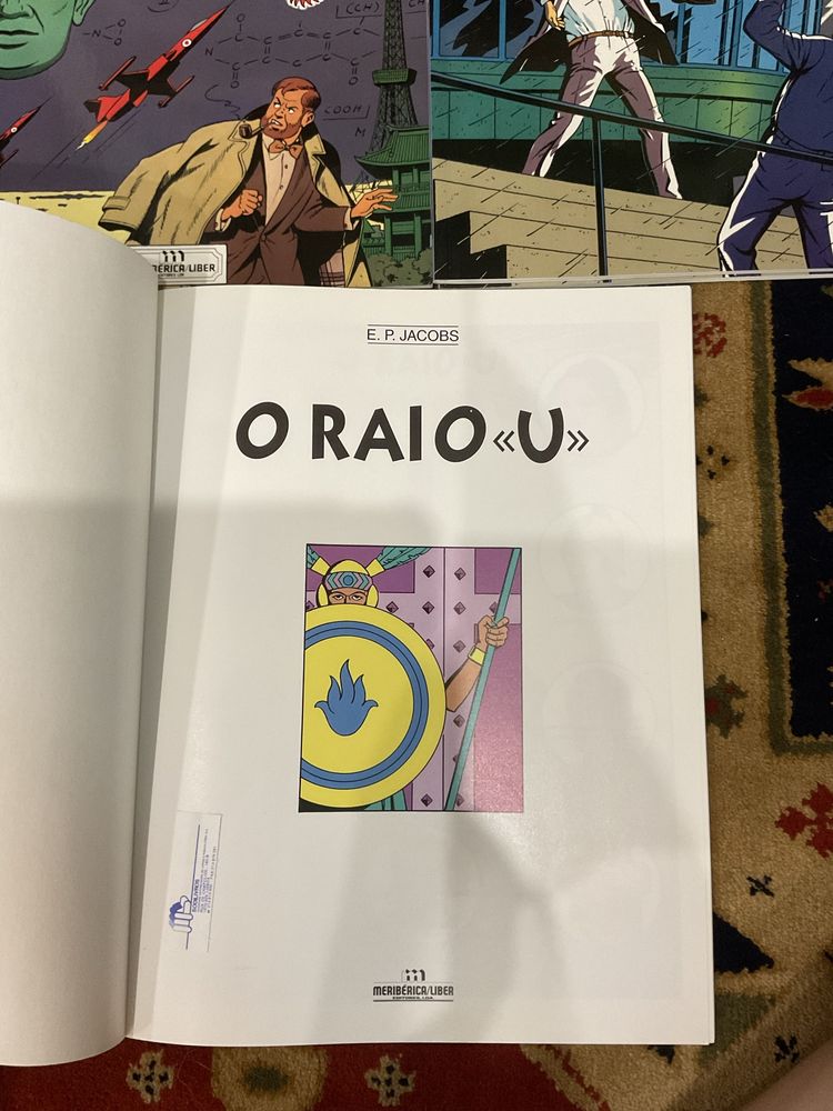 Livros banda desenhada E. P. Jacobs