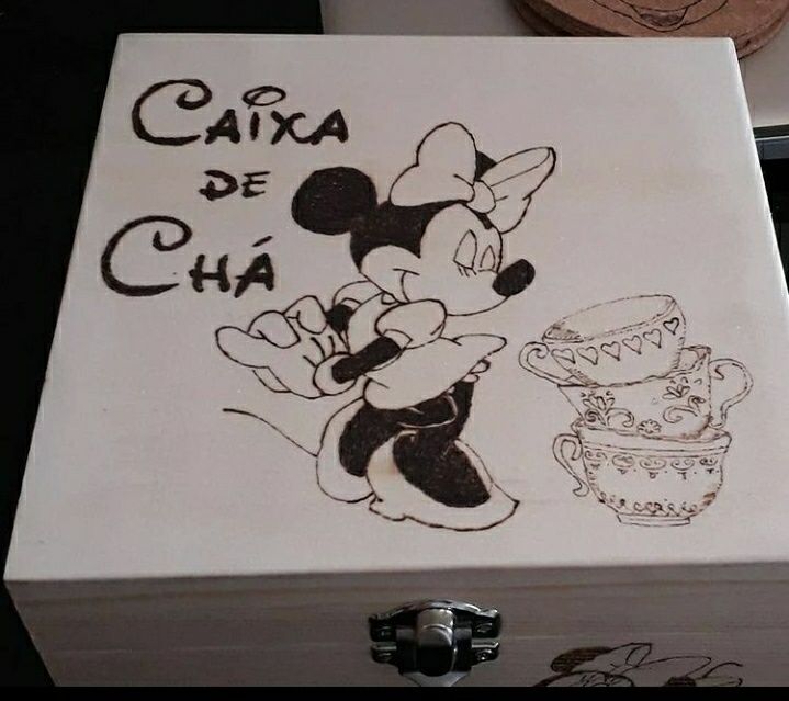 Caixa de chá personalizada
