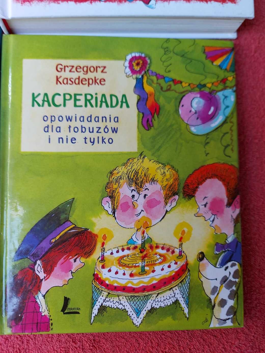 Książki dla dzieci zestaw 4 szt. autor Grzegorz Kasdepke