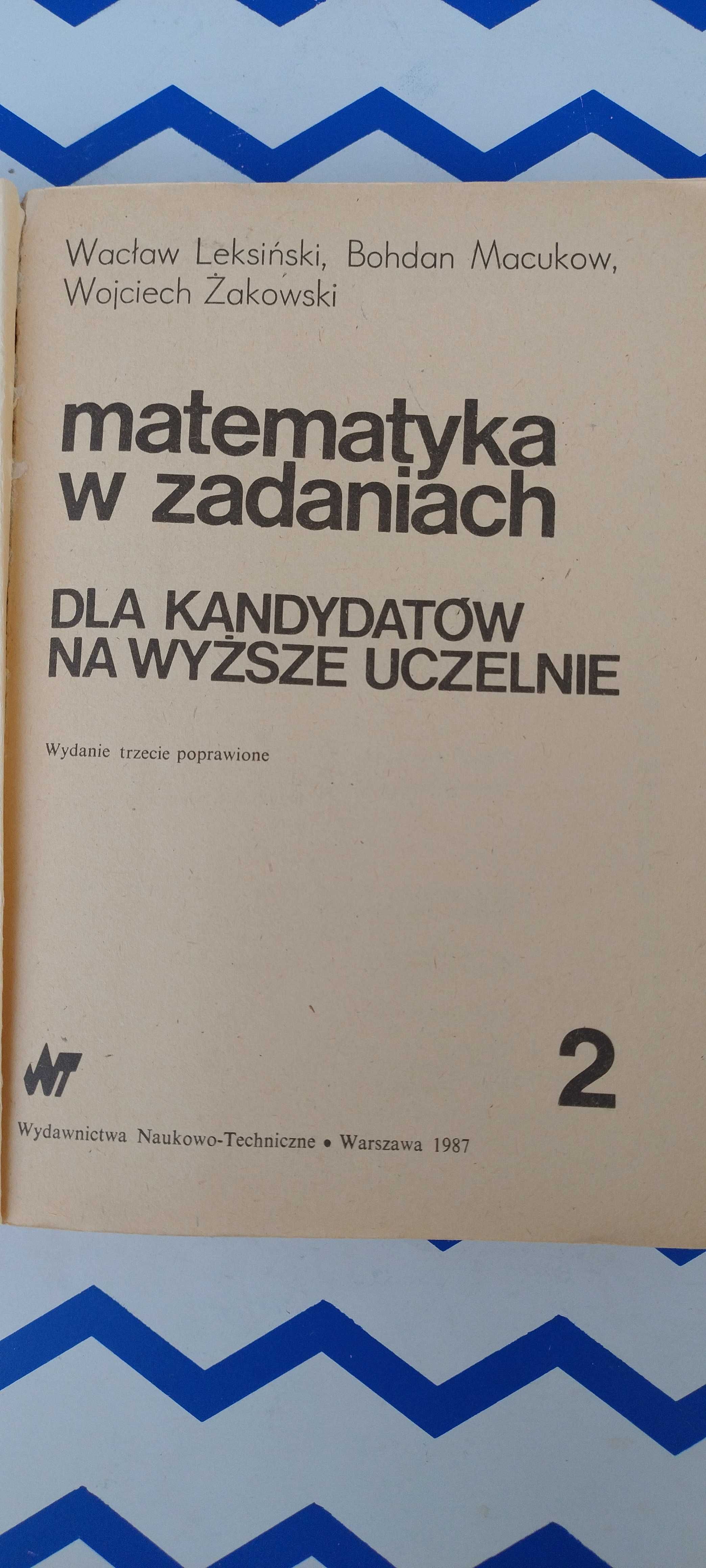 Matematyka w zadaniach 2.