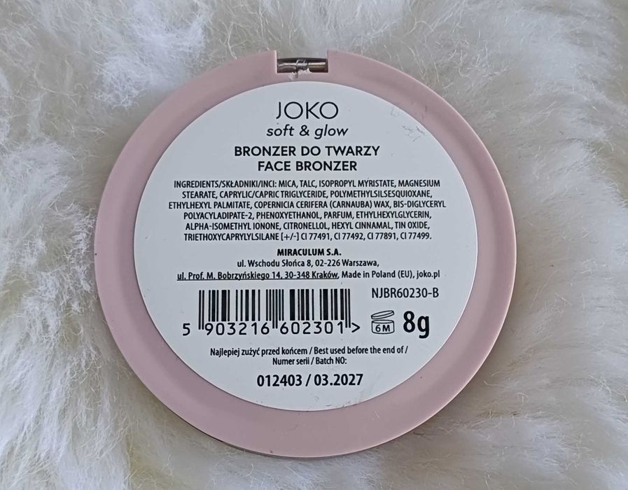 Joko bronzer do twarzy Face Bronzer