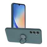 Futerał SILICONE RING do SAMSUNG A34 5G zielony