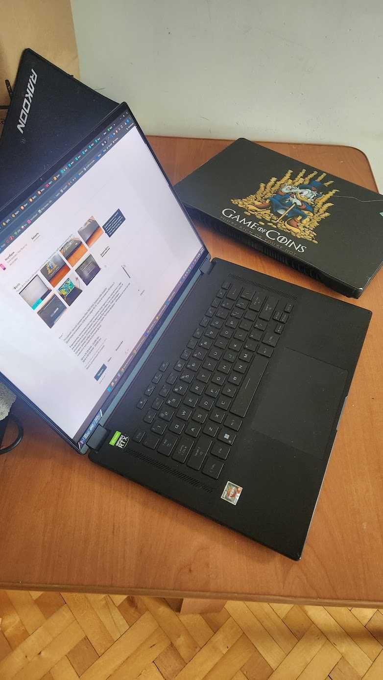 Ноутбук ASUS ROG Zephyrus M16 GU603H ігровий Core i9 RTX 3060 40gb ram