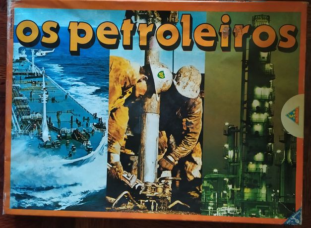 Jogos de tabuleiro Os Pretoleiros  Petróleo Karto Cluedo Majora