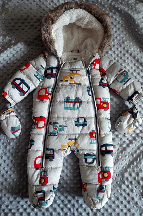 Зимний комбинезон 62-68 (3-6 месяцев)