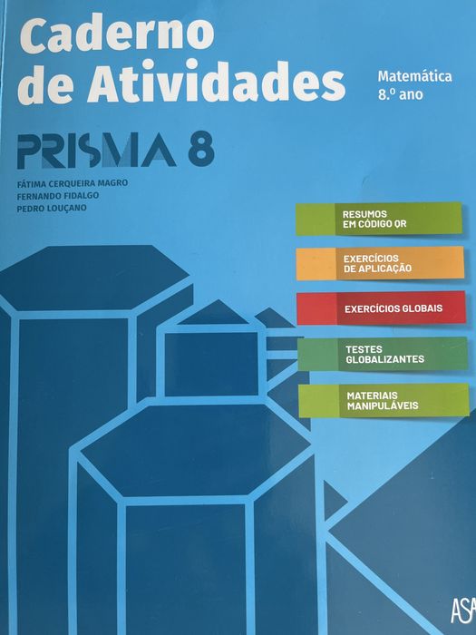 Caderno de atividades matematica 8 ano novo
