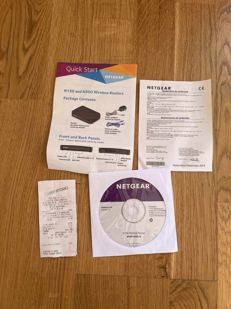 Router Netgear N300 WiFi