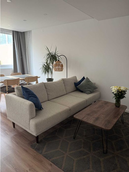 Davis Room 3-Seater Sofa (Beige)