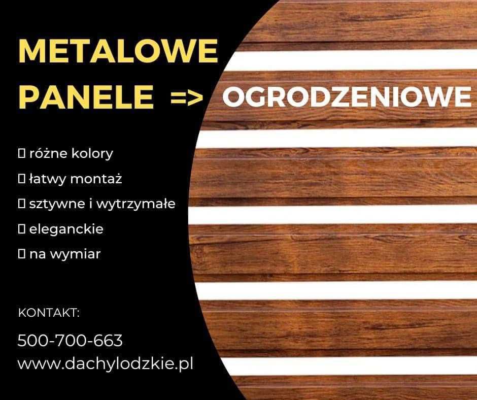 Sztachety metalowe