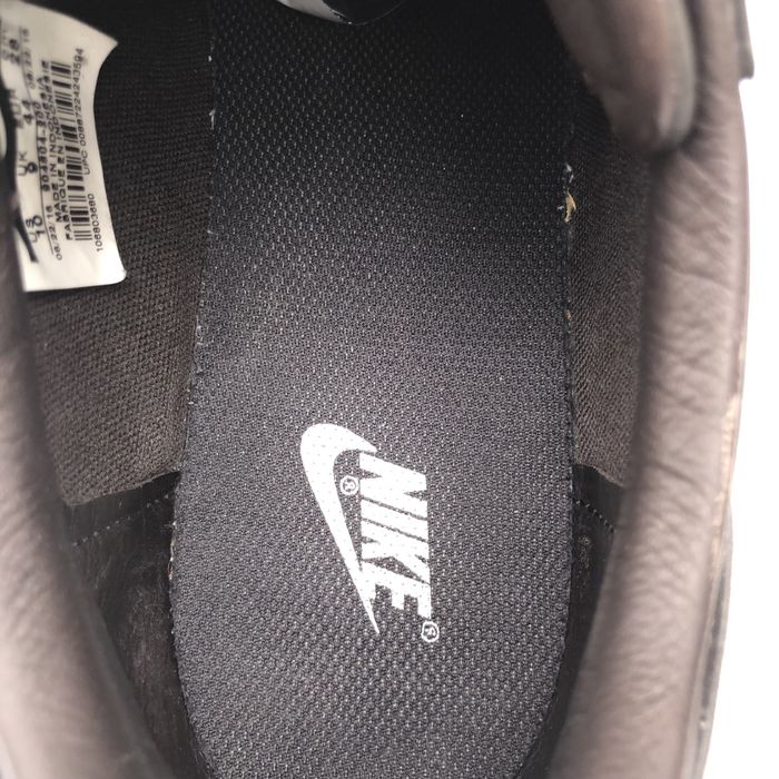 Кросівки чоловічі найк шкіряні темно коричнева шкіра