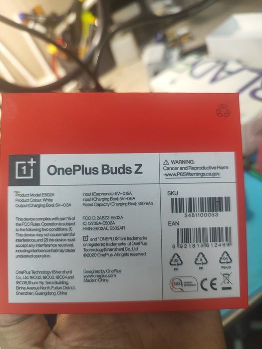 Беспроводные наушники OnePlus