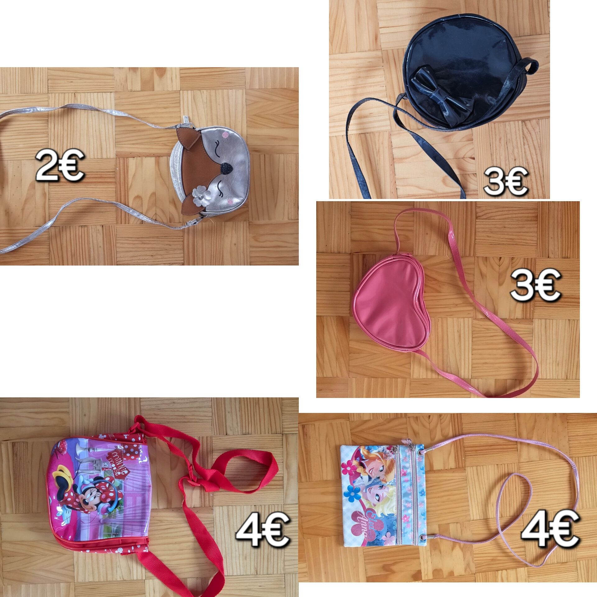 Carteiras para menina