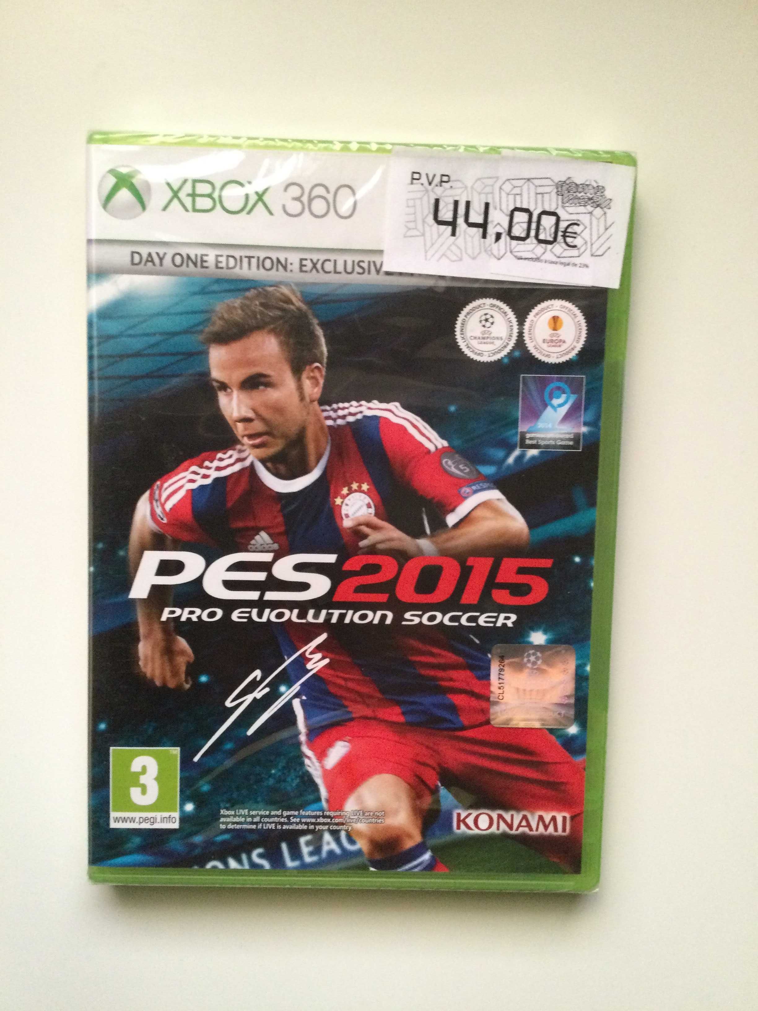 Xbox 360- Pes 2015 (selado)