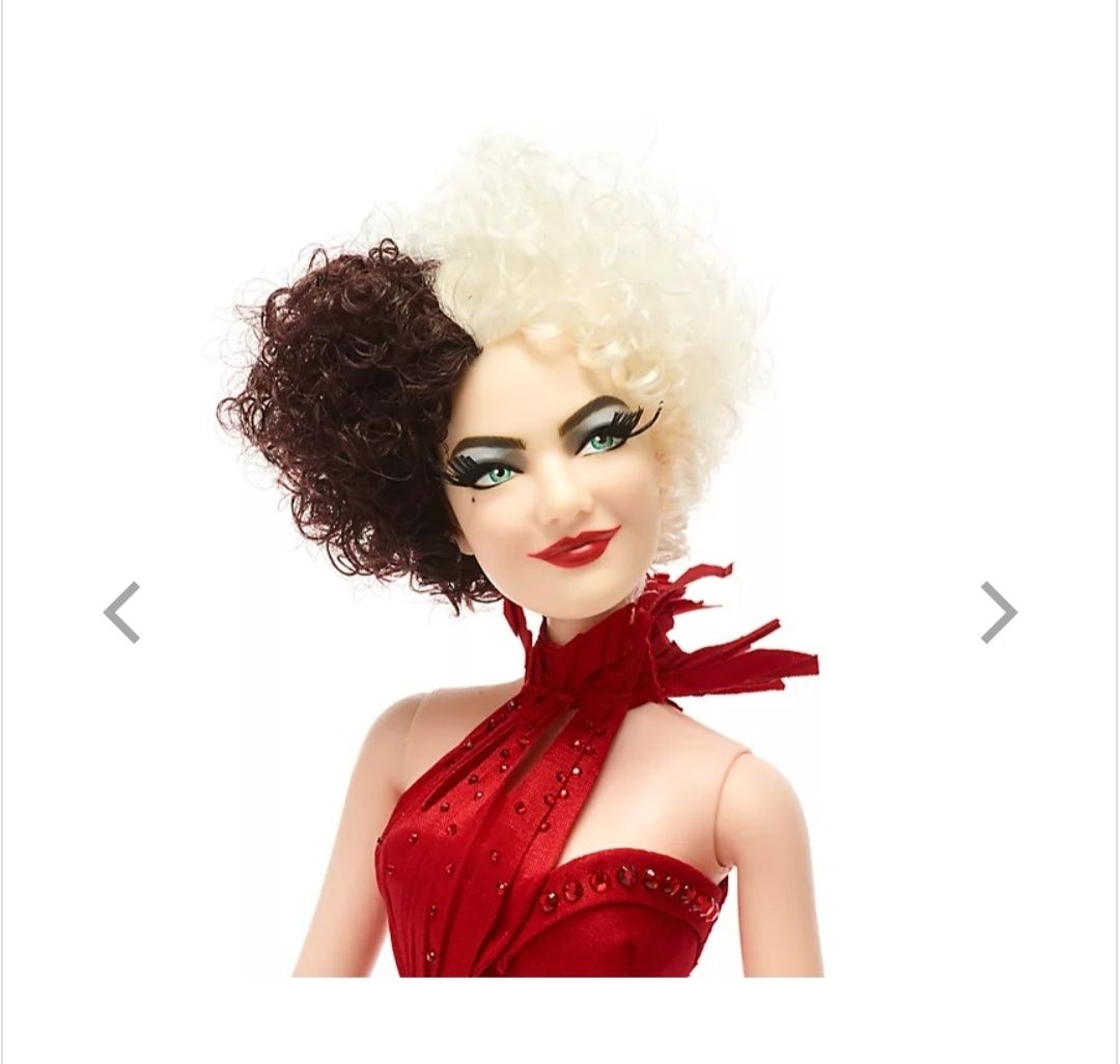 Kolekcjonerska lalka Cruella de Mon/de Vil, Disney store, Emma Stone