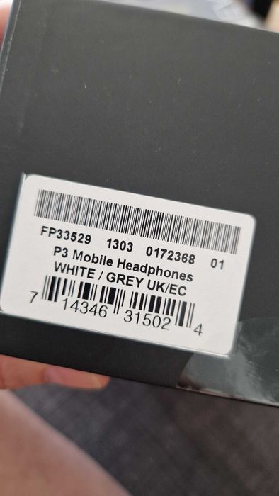 Słuchawki Bowers & Wilkins P3 mobile headphones White/grey Fp33529 now
