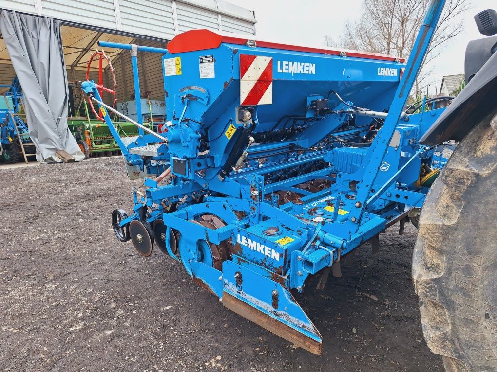 Agregat uprawowo-siewny 3m talerzowy Lemken  stan bdb nie kuhn Amazone