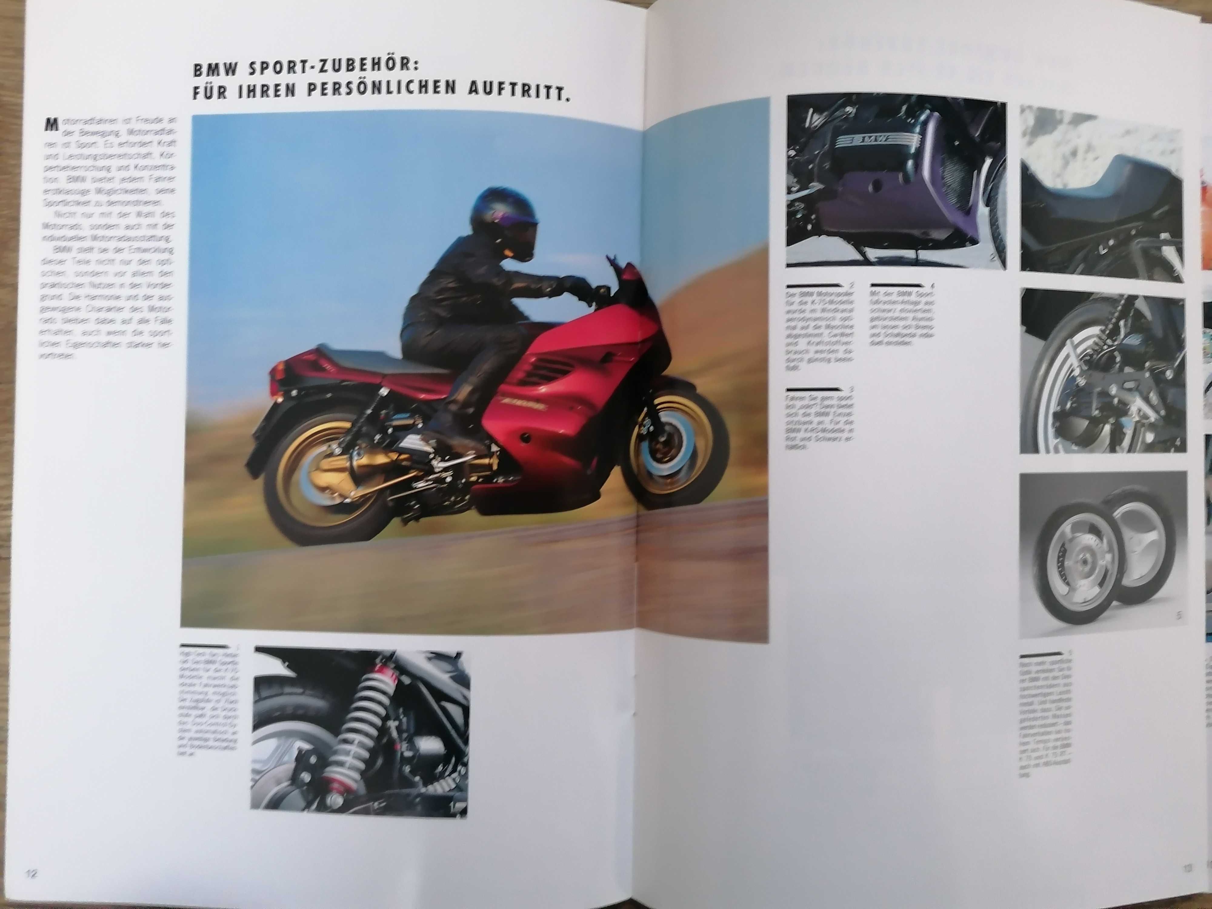 Prospekt BMW Wyposażenie i akcesoria motocyklowe.