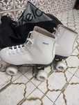 Patins com saco da reno