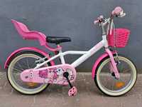 rower dziecięcy B'twin Docto Girl 500 koła 16"