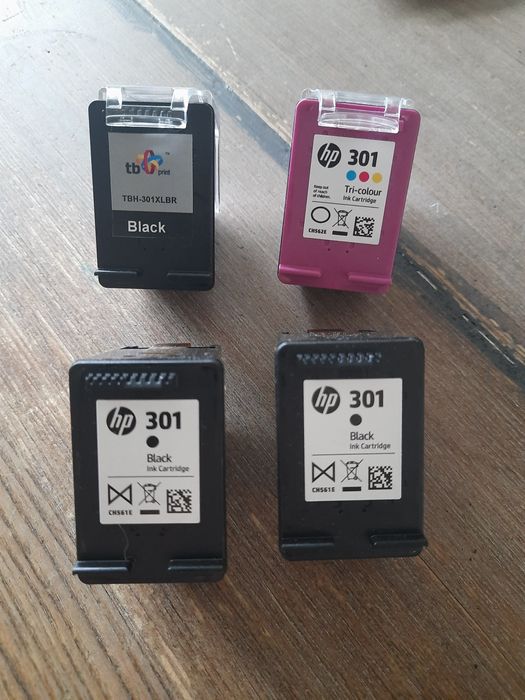 Puste tonery HP 301