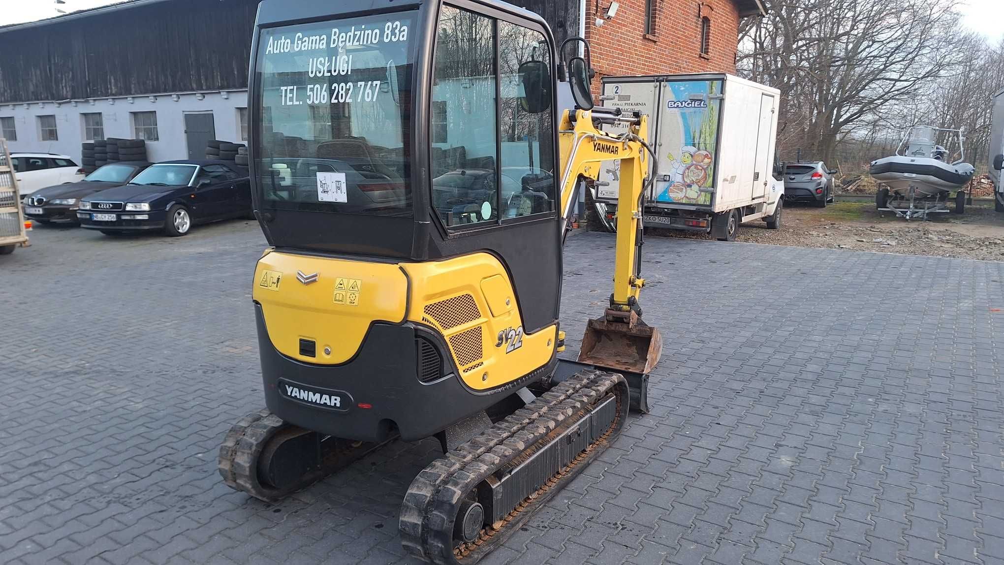 Yanmar SV22 2020R. Pierwszy właściciel ** Faktura **  2300mh