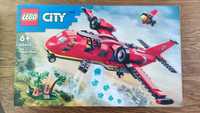 LEGO City Strażacki samolot ratunkowy 60413 NOWY zestaw