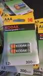 Pilhas kodak recarregável  Ni-MH e outras