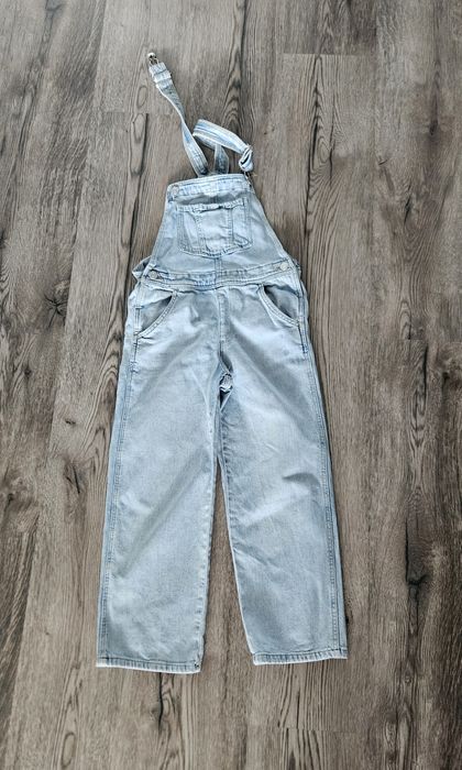 Dżinsowe ogrodniczki kombinezon H&M 120r