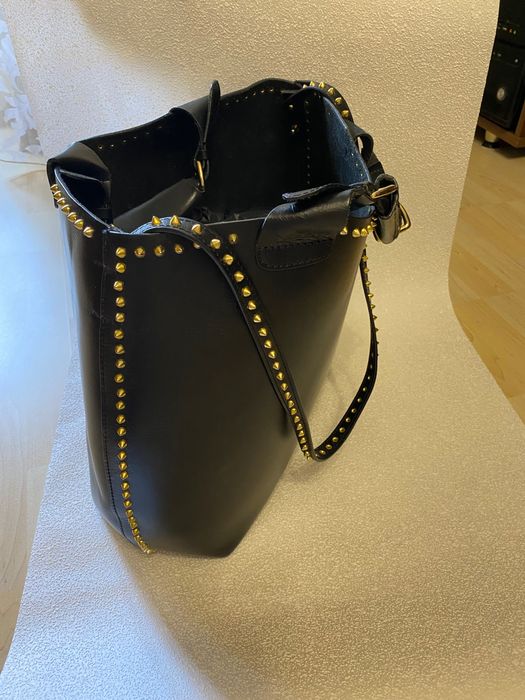 Сумка жіноча велика Zara нова, шкіра бізона