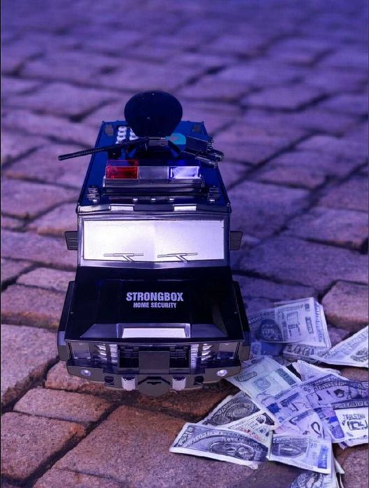 Скарбничка у вигляді поліцейської машини сейф поліцейський сейф