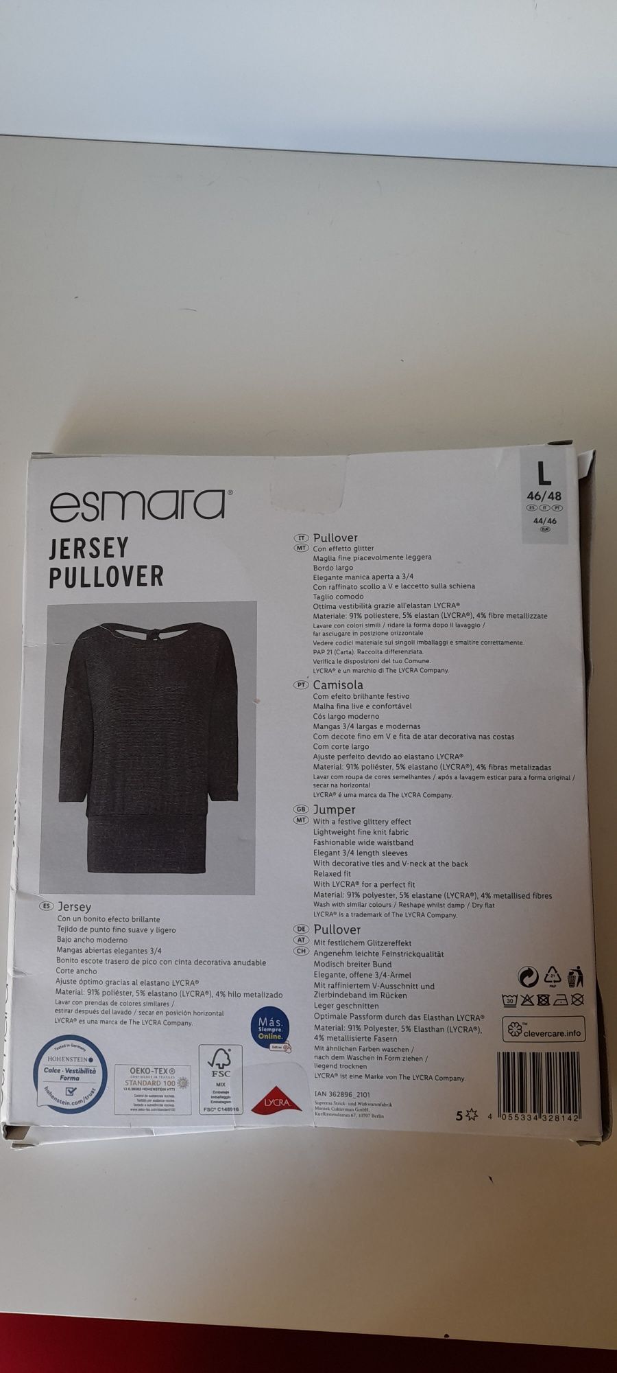 Camisola para mulher NOVA