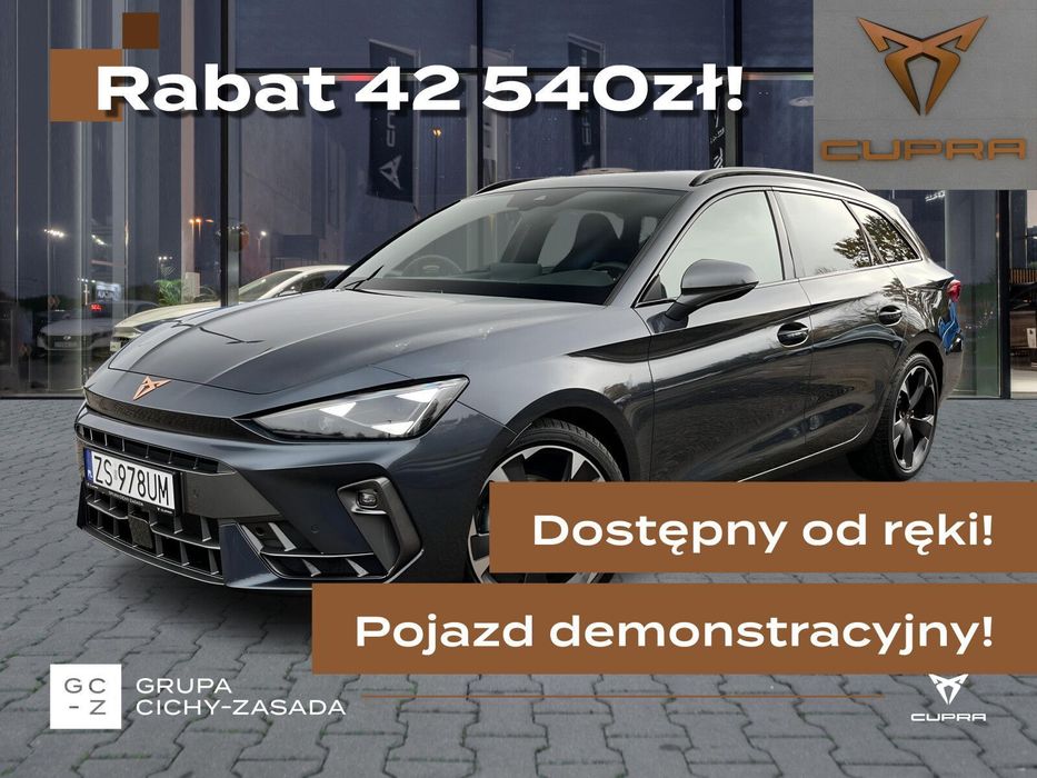 Cupra Leon SPORTSTOURER 1.5 eTSI 150 KM, 7-biegowa DSG, KT:141740