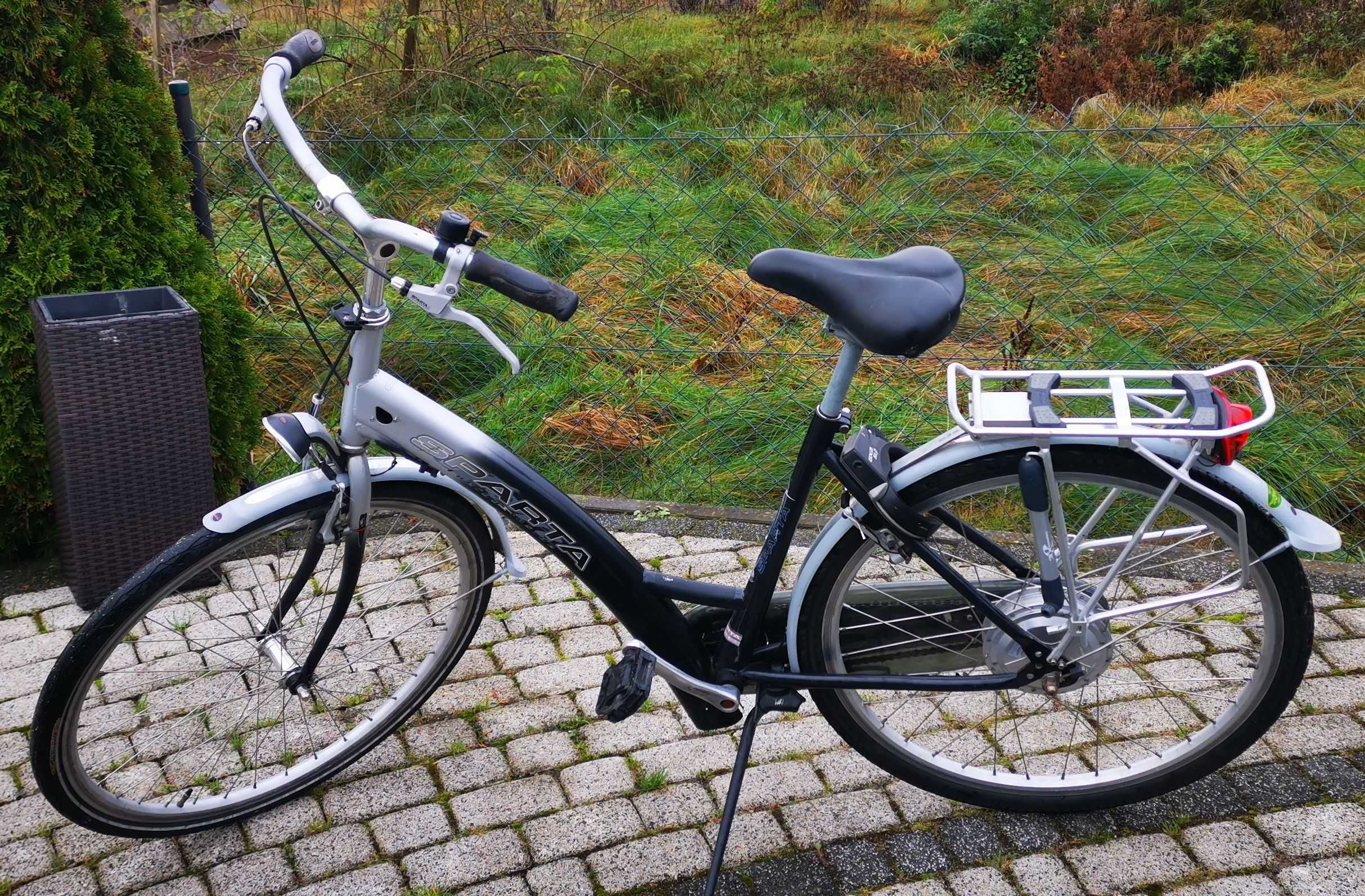 rower miejski SPARTA aluminiowy opony schwalbe