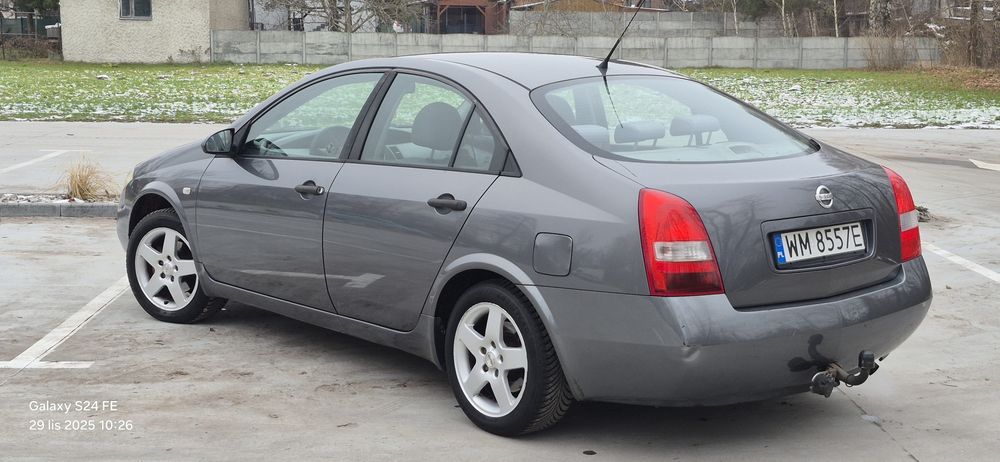Nissan Primera P12 2.0 LPG Długie opłaty! Super stan! Opony zimowe!HAK