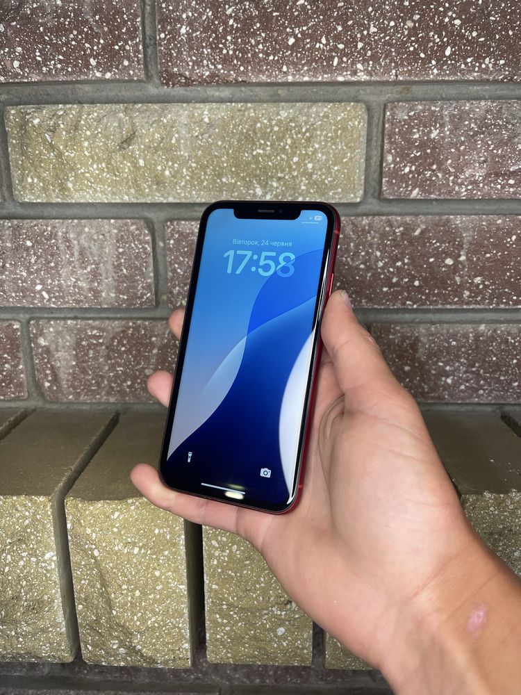 Iphone XR 128gb Red 100%, гарний стан