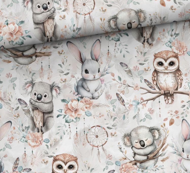 Prześcieradło do gondoli handmade Tkanina Bawełniana Premium