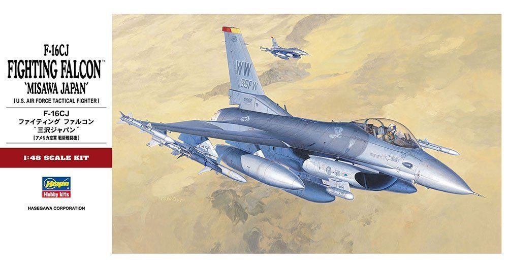Hasegawa PT32 F-16CJ Fighting Falcon Misawa Japan 1/48