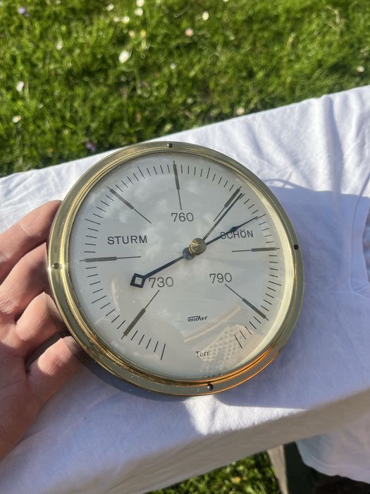 Baromete dreniany okrągły