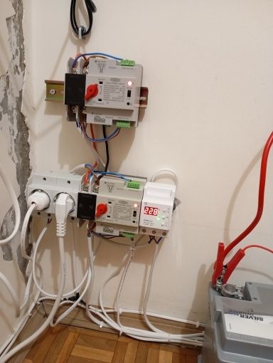 Автомат ввод резерва перемикач АВР 2P 63A фаз генератор 63а Tomzn