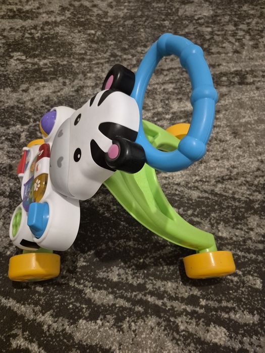 Fisher Price Interaktywny Chodzik Zebra Pchacz