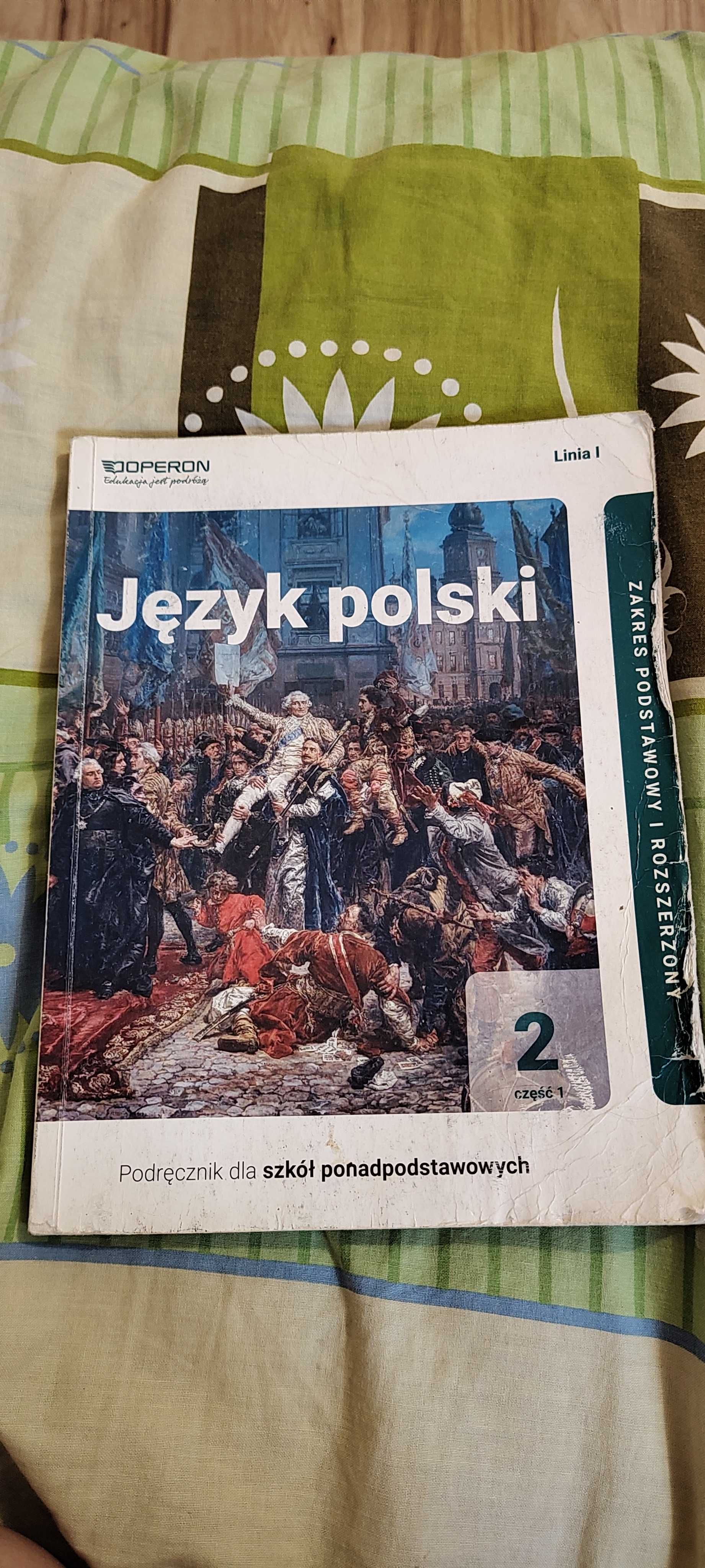 Sprzedam podręcznik książkę do języka polskiego klasa 2 część 1