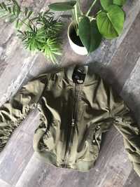 Kurtka ramoneska bomberka khaki zielona Top Shop TopShop